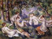 Pierre Renoir Bathers in the Forest china oil painting artist